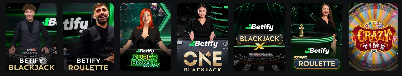 betify casino play online